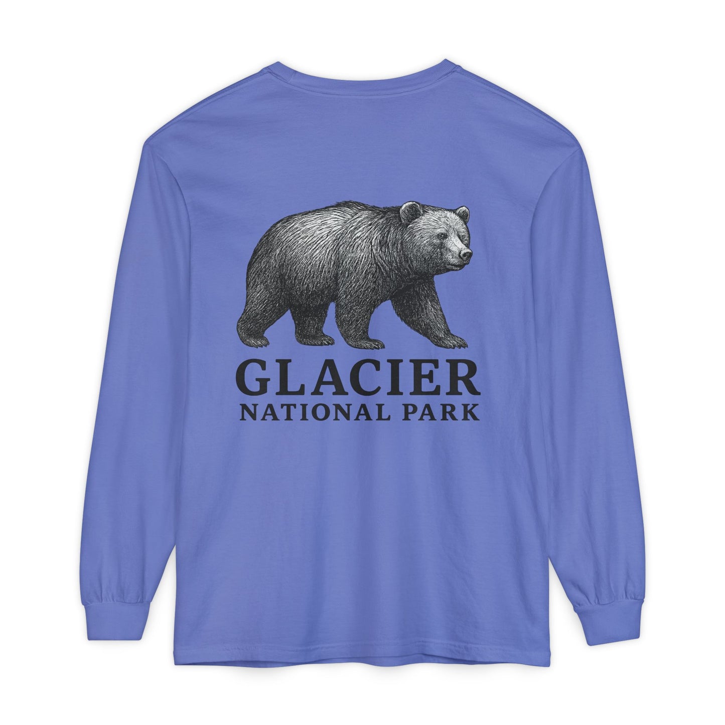 Glacier National Park Long Sleeve Bear Shirt