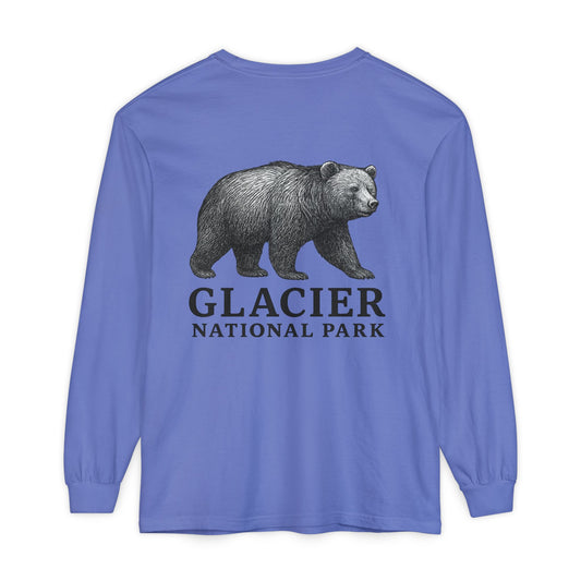 Glacier National Park Long Sleeve Bear Shirt