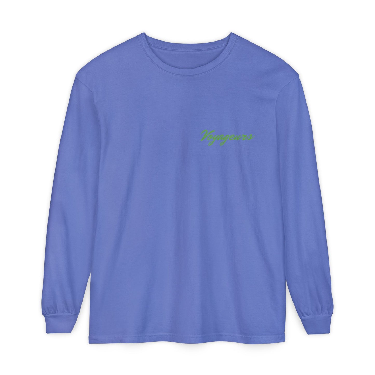 Voyageurs National Park Long Sleeve Tee — Northern Lights Canoe Graphic