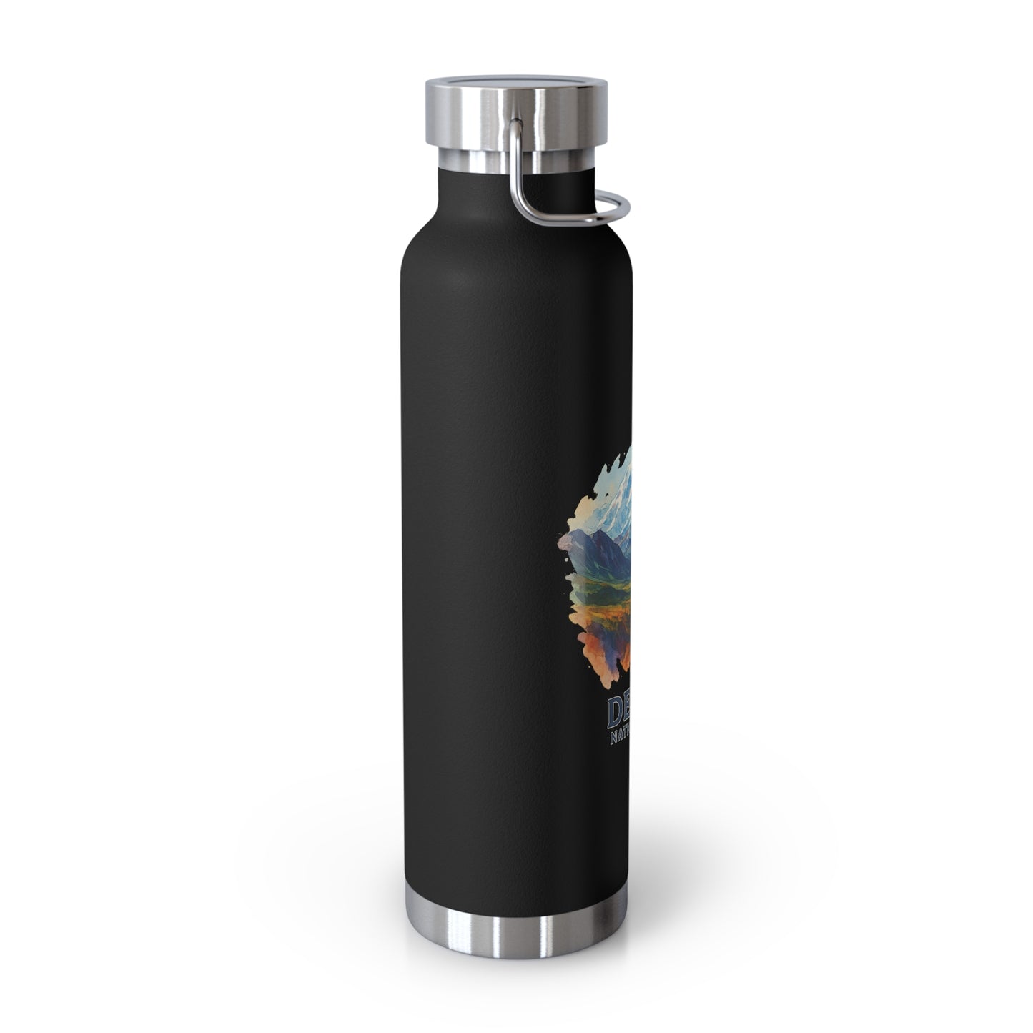 Denali National Park Insulated Water Bottle, Outdoor Adventure Gear, Travel Mug, Hiking Gift, Eco-friendly Drinkware, Nature Lover's Bottle